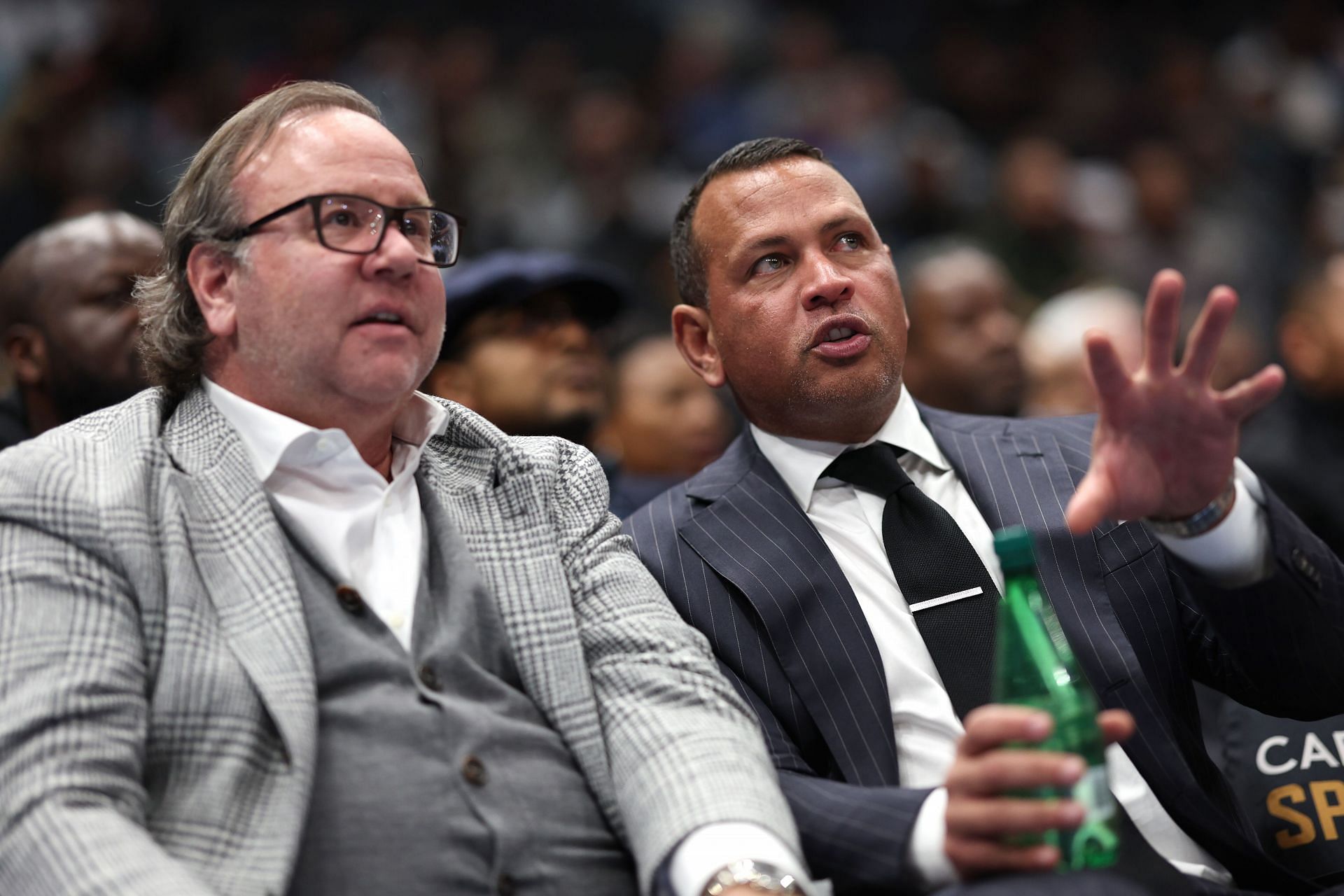 Former MLB player and Minnesota Timberwolves co-minority owner Alex Rodriguez